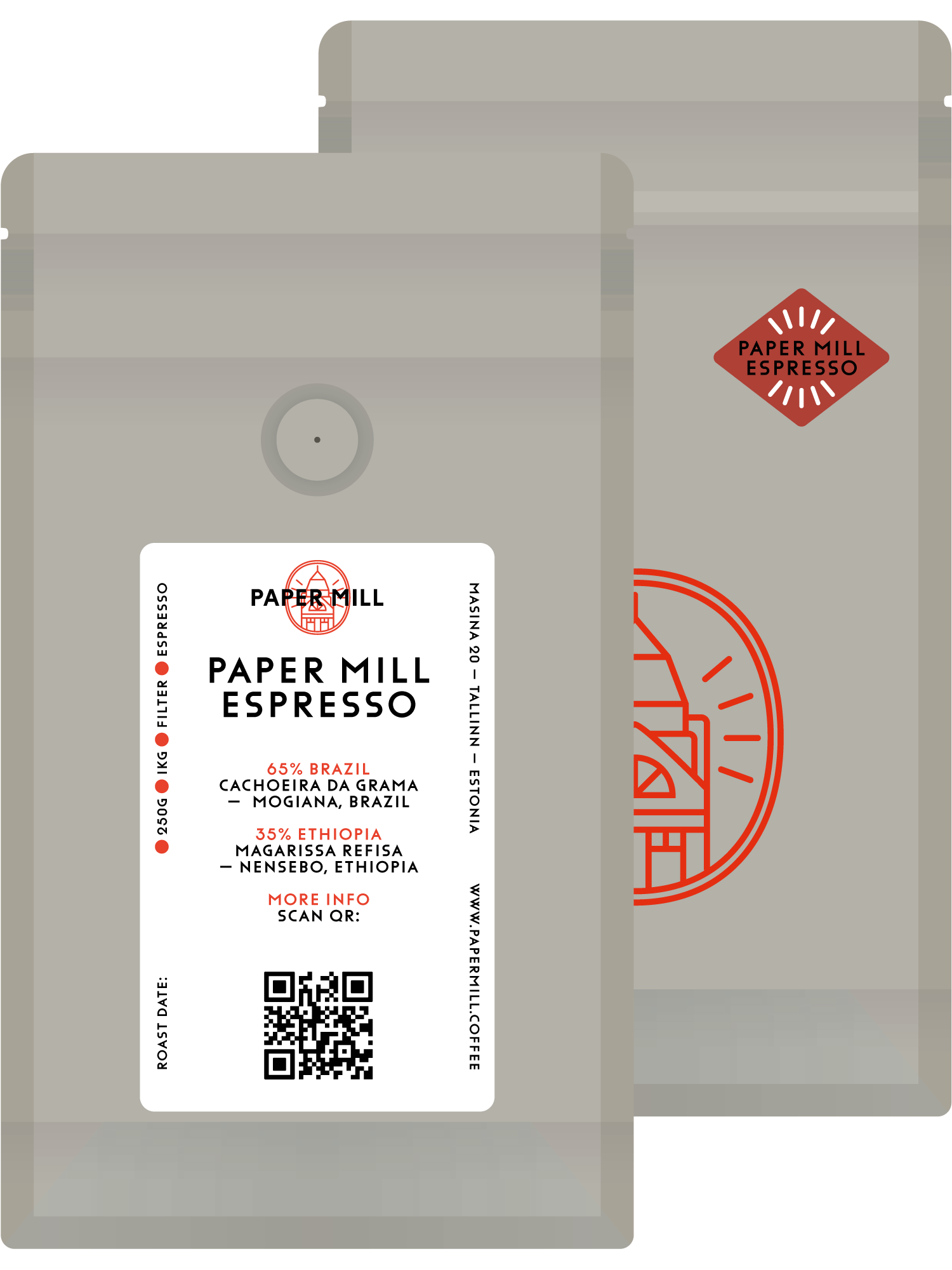 lightroast speciality coffee that tastes like hazelnut, brown sugar, pear and green apple