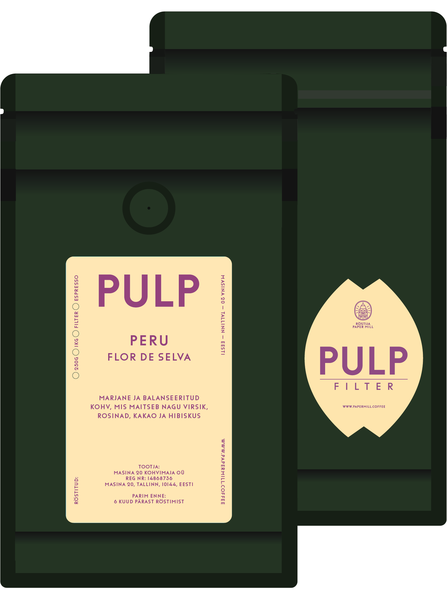 speciality lightroast coffee that tastes like peach, raisins, cocoa and hibiscus